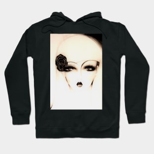 SAHARA WHITE DOVE 1 DECO FACE Hoodie